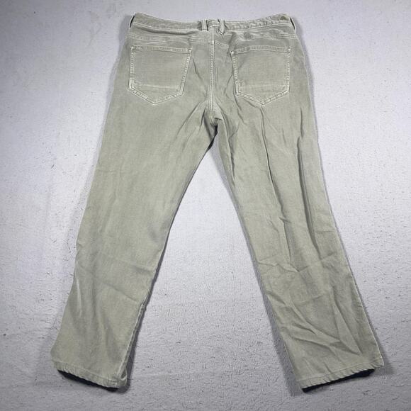 Tommy Bahama Pants Mens 36x32 Green Straight Leg Stretch Casual Chino Tencel - Picture 9 of 10
